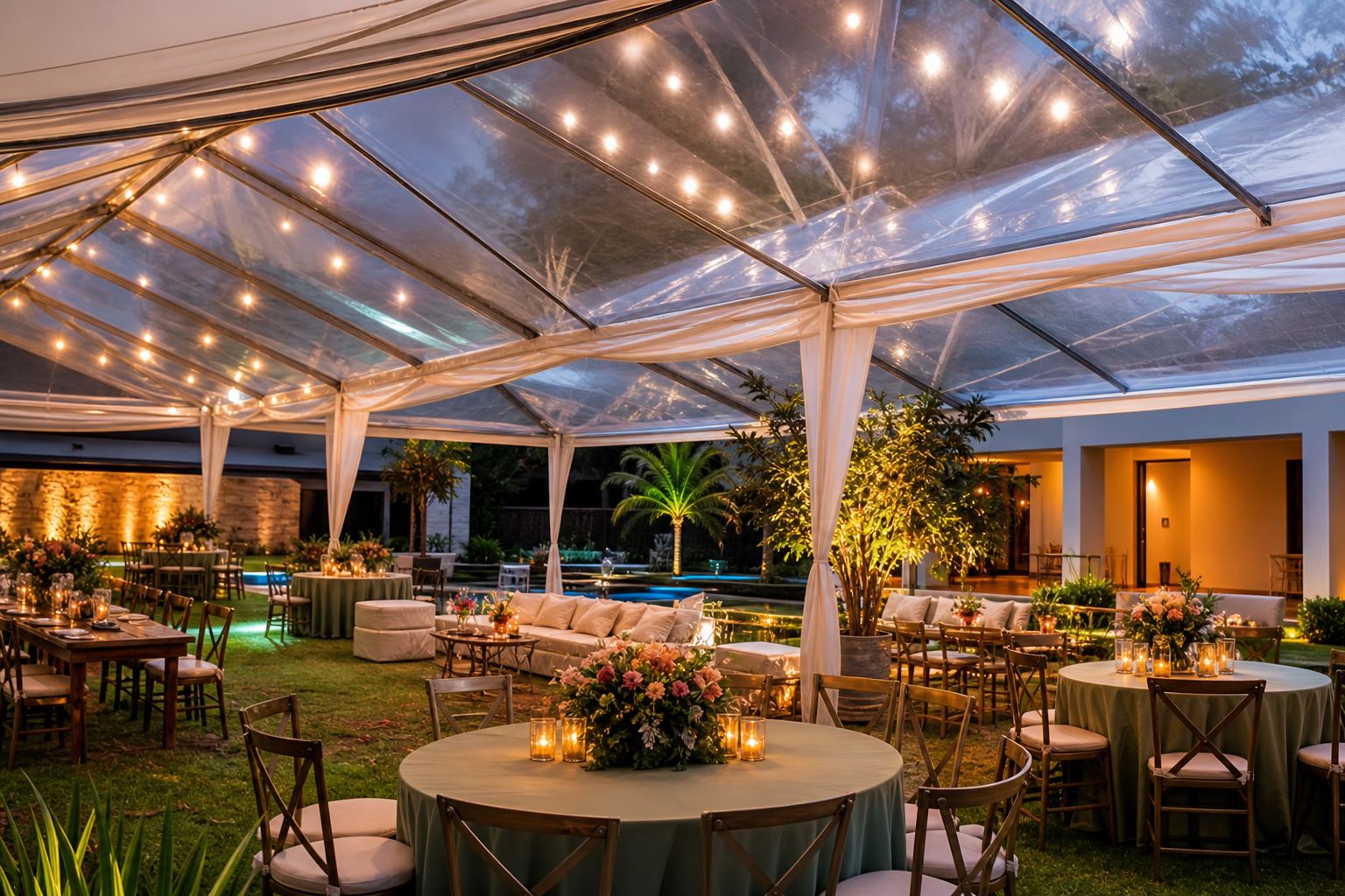 O que saber antes de alugar tendas para festas e eventos
